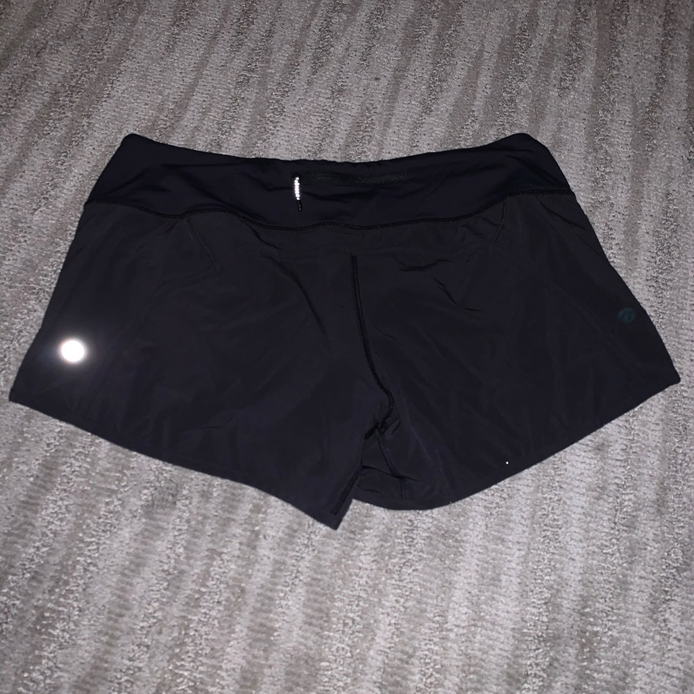 Black lululemon shorts